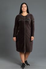 MIDI CORDUROY DRESS