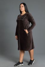 MIDI CORDUROY DRESS