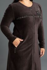 MIDI CORDUROY DRESS