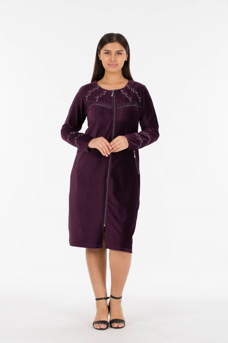 Midi Corduroy Dress 0
