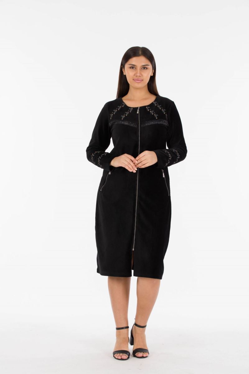 Midi Corduroy Dress 0