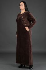 MAXI CORDUROY HIJAB DRESS