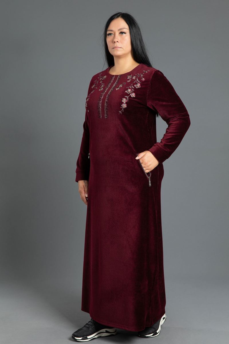 MAXI CORDUROY HIJAB DRESS