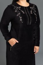 MAXI CORDUROY HIJAB DRESS
