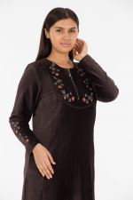 MAXI CORDUROY HIJAB DRESS