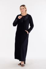 MAXI CORDUROY HIJAB DRESS