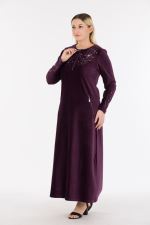 MAXI CORDUROY HIJAB DRESS
