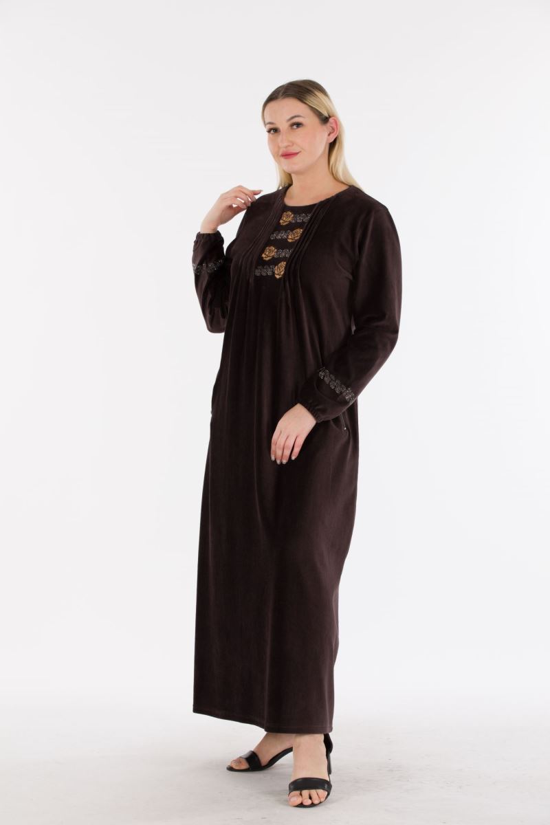 MAXI CORDUROY HIJAB DRESS
