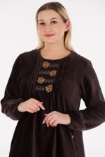 MAXI CORDUROY HIJAB DRESS