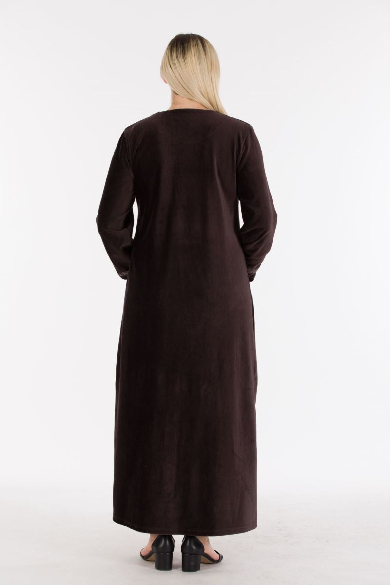 MAXI CORDUROY HIJAB DRESS