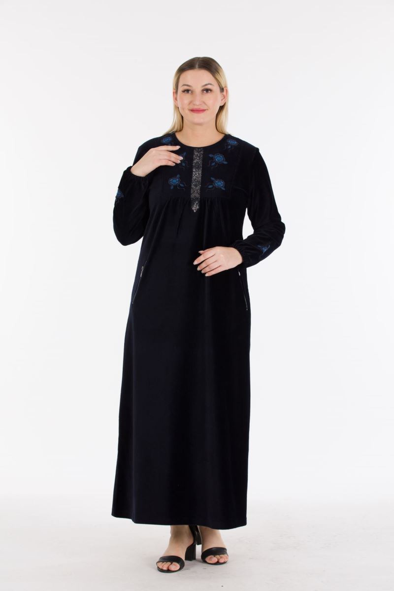 MAXI CORDUROY HIJAB DRESS