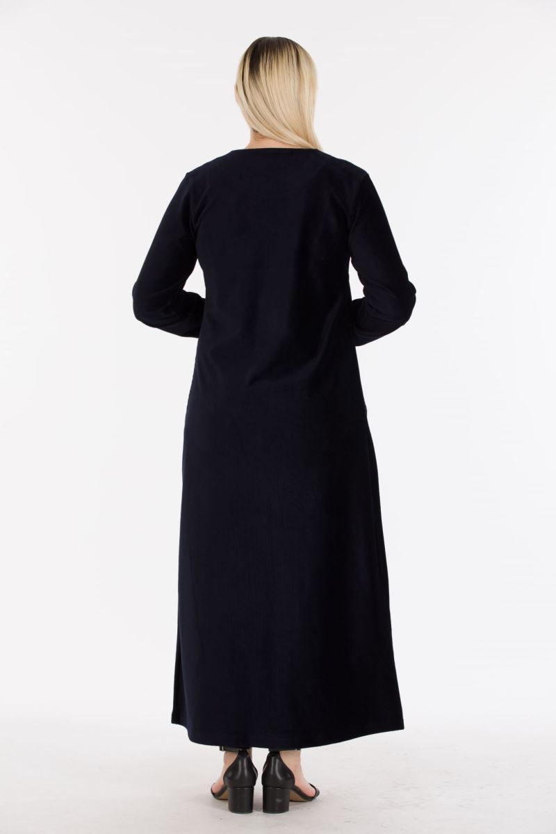 MAXI CORDUROY HIJAB DRESS