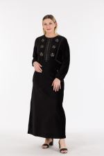 MAXI CORDUROY HIJAB DRESS