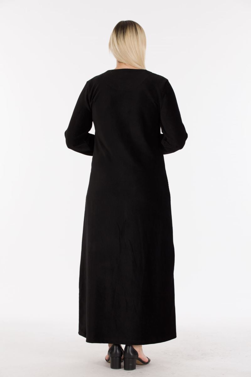 MAXI CORDUROY HIJAB DRESS