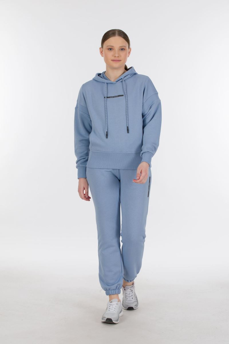 Üç İplik Şardonsuz Eşofman Takımı 0