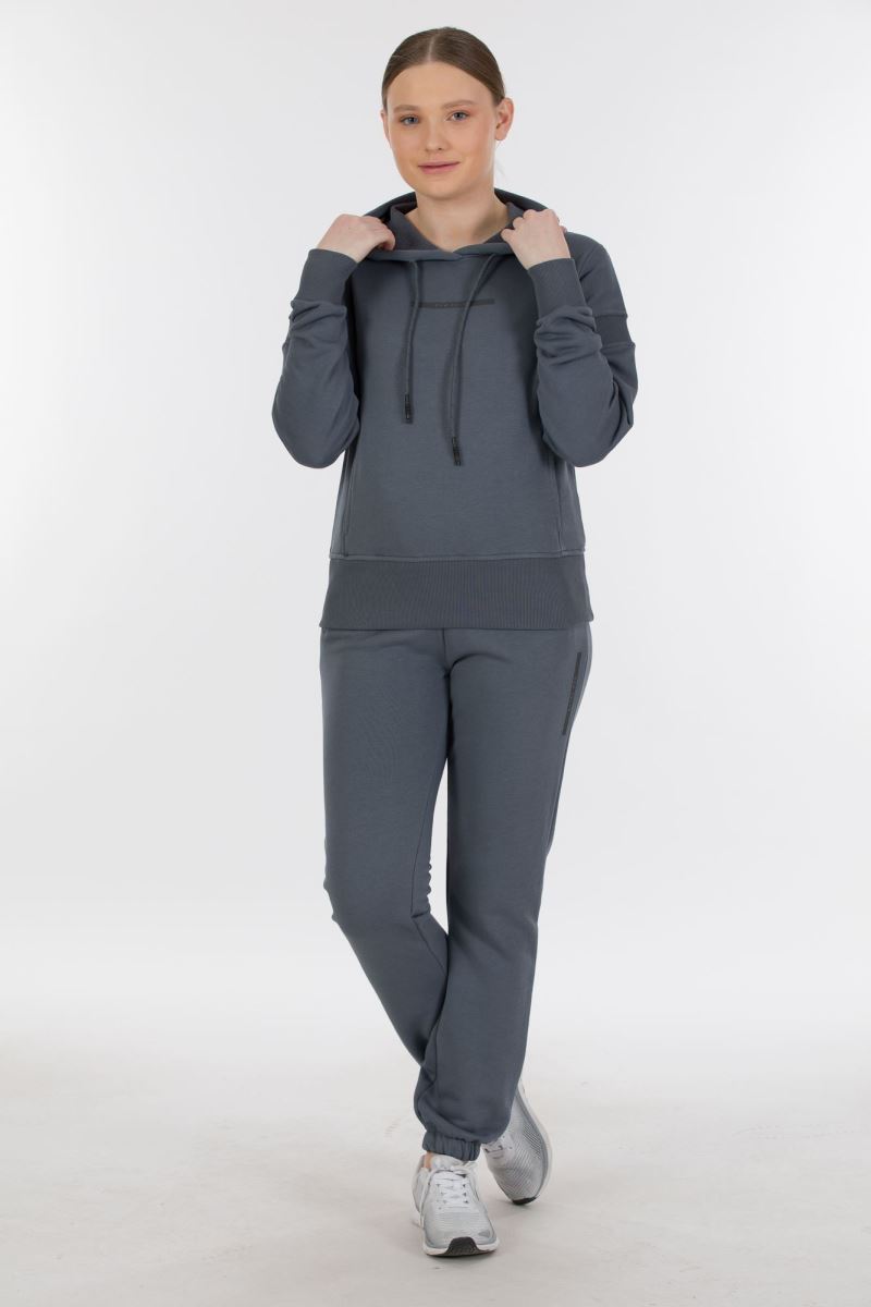 Üç İplik Şardonsuz Eşofman Takımı 0