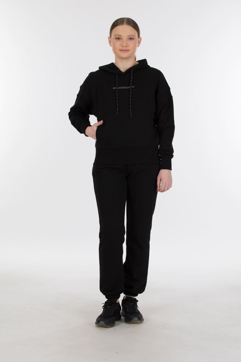 Üç İplik Şardonsuz Eşofman Takımı 0