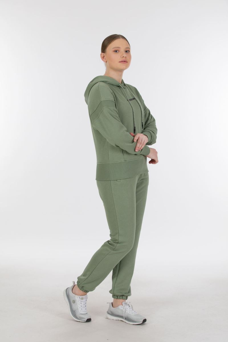 Üç İplik Şardonsuz Eşofman Takımı 0