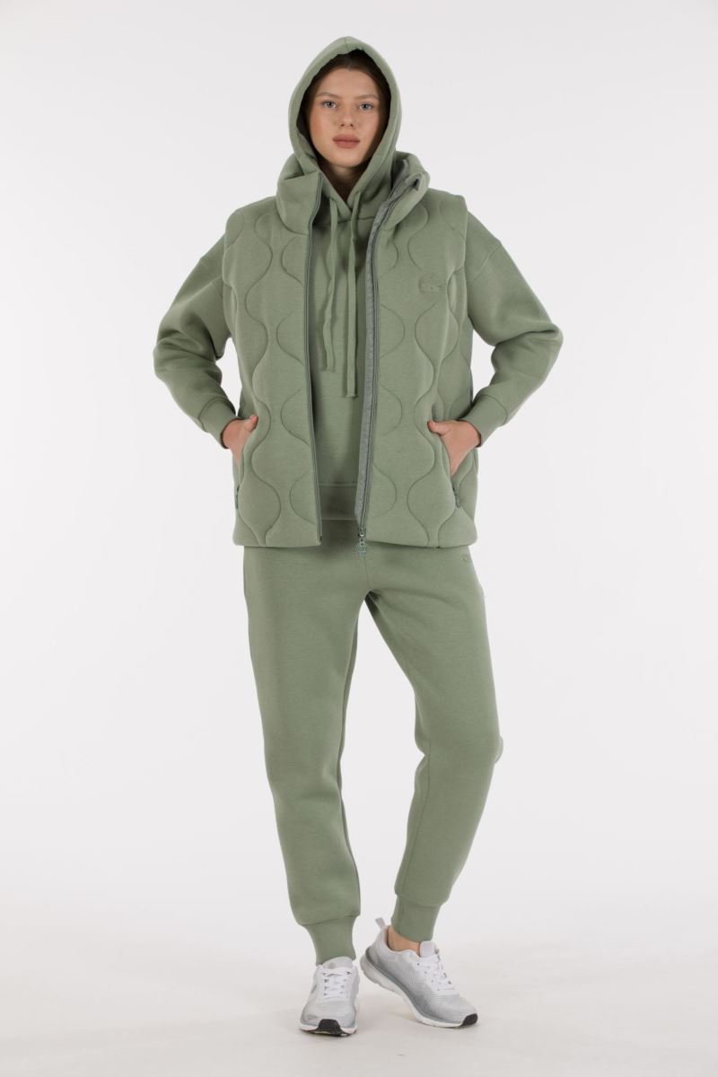 Üç İplik Üçlü Eşofman Takımı 0