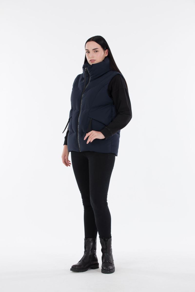 QUILTED PUFFER VEST