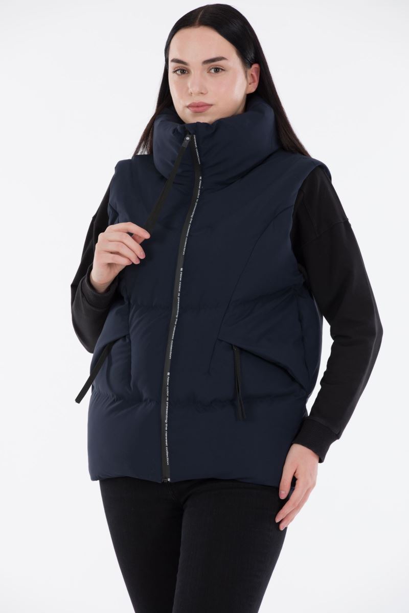 QUILTED PUFFER VEST