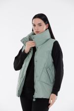 QUILTED PUFFER VEST